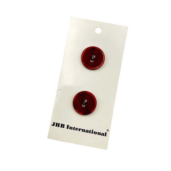 3/4" Cherry Basket | JHB International Plastic Buttons | Set of 2