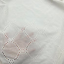 Giglio | Italian Deadstock | Embroidered Eyelet Cotton Voile