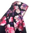 Midnight Flora | Metallic Print Scuba