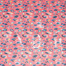 Kindness Always Pink Leopard | PUL Fabric | Polyurethane Laminate | Laminated on the FRONT