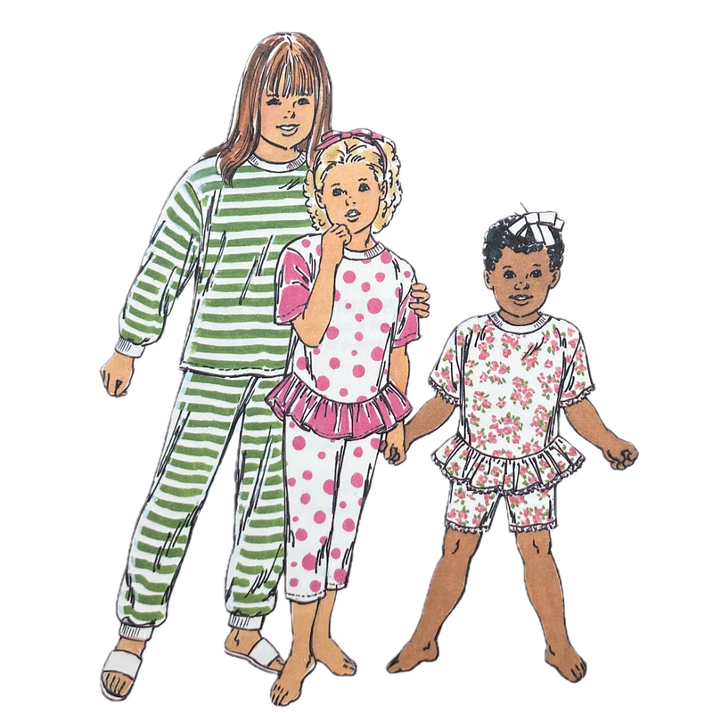 Kwik Sew 2187 | Kid's Pajamas | Size 4-7