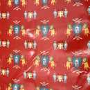 Lancelot Main Red | PUL Fabric | Polyurethane Laminate | Laminated on the FRONT