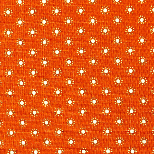 Little Sunshines Orange | Colour Fun Blank | Quilting Cotton