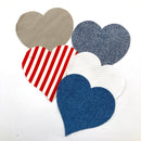 Patch Batch | Denim and Canvas Scraps for Mending | Choose Your Favorite