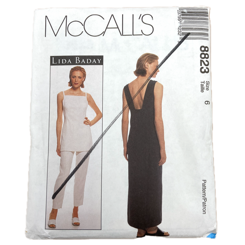 McCall's 8823 | Adult Unlined Dress, Lined Tunic and Lined Pants | Siz McCall's 8823 | Adult Unlined Dress, Lined Tunic and Lined Pants | Siz