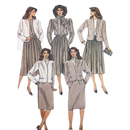 McCall's 9197 | Adult Jacket, Blouse, Skirt and Scarf | Size 10