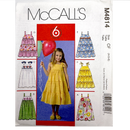 McCall's M4814 | Kid's Sundress | Size 4-6