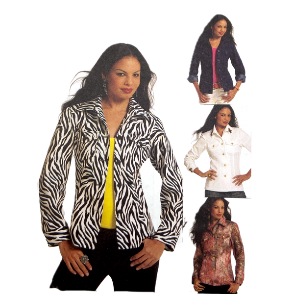 McCall's M5860 | Adult Unlined Jacket | Size 8-14