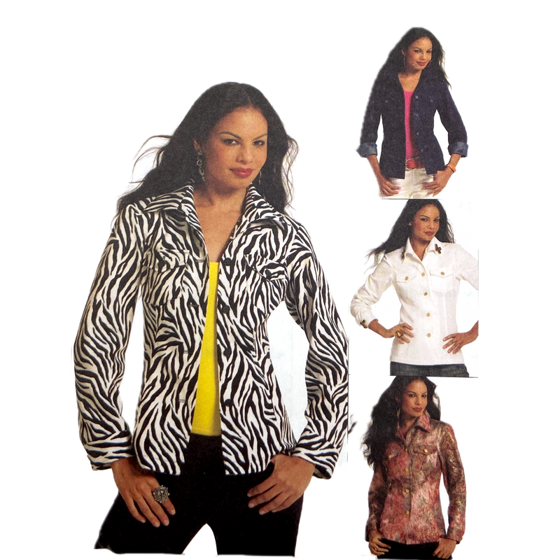 McCall's M5860 | Adult Unlined Jacket | Size 8-14