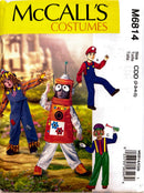McCall's M6814 | Kids Classic Character Costumes | Sizes 2-5