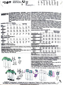 McCall's M6814 | Kids Classic Character Costumes | Sizes 2-5