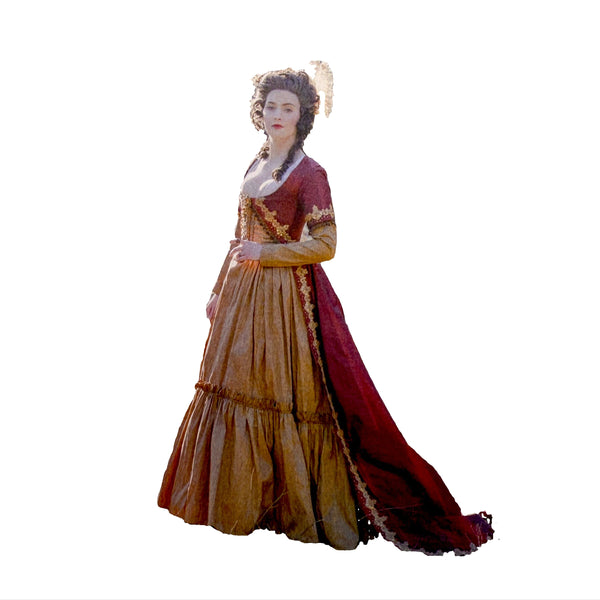 McCall's Costumes pattern package with a woman in a historical dress on the cover.