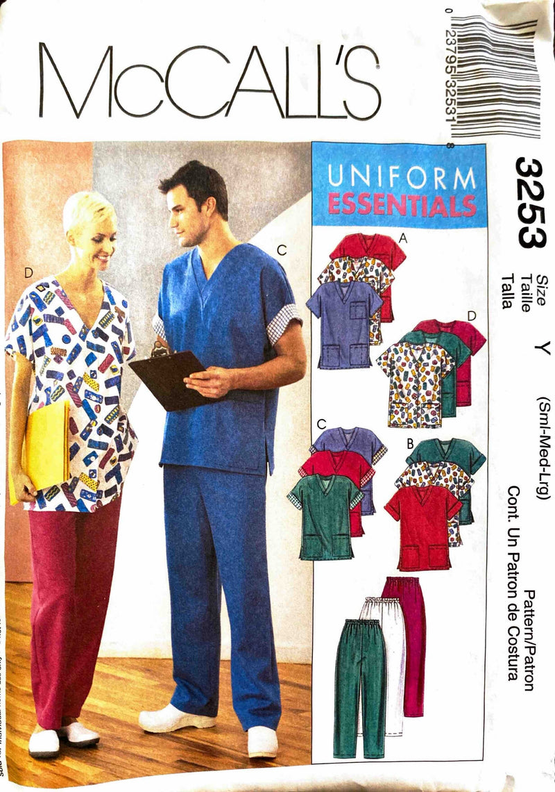 McCall's 3253 Uniform Essentials | Adult's Cardigan, Top, and Pull-on