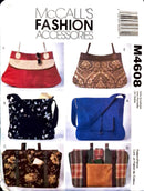 McCall's M4608 | Adult's Handbags | Accessory Pattern