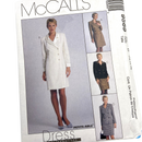 McCall's 9569 | Misses Lined Coatdress or Jacket and Skirt | Size 12-16
