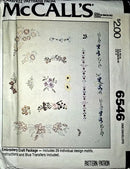 McCall's 6546 | Embroidery Craft