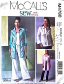 McCall's Sew News M4780 | Misses' Shirt in Two Lenghts | Size 10-16