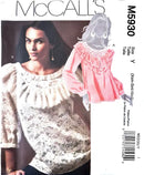 McCall's M5930 | Misses' Tops | Size XS - M