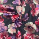 Midnight Flora | Metallic Print Scuba