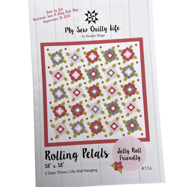 Rolling Petals | My Sew Quilty Life | Quilt Pattern
