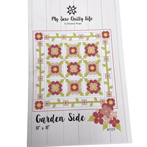 Garden Side | My Sew Quilty Life | Quilt Pattern
