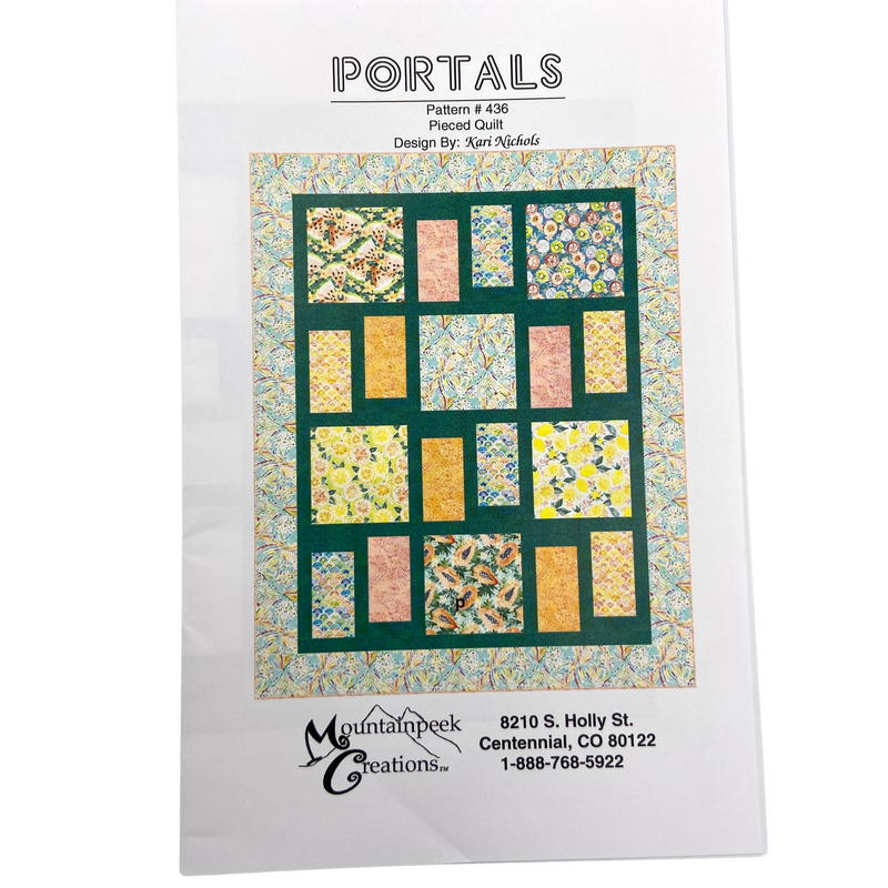 Portals | Mountainpeek Creations | Quilt Pattern