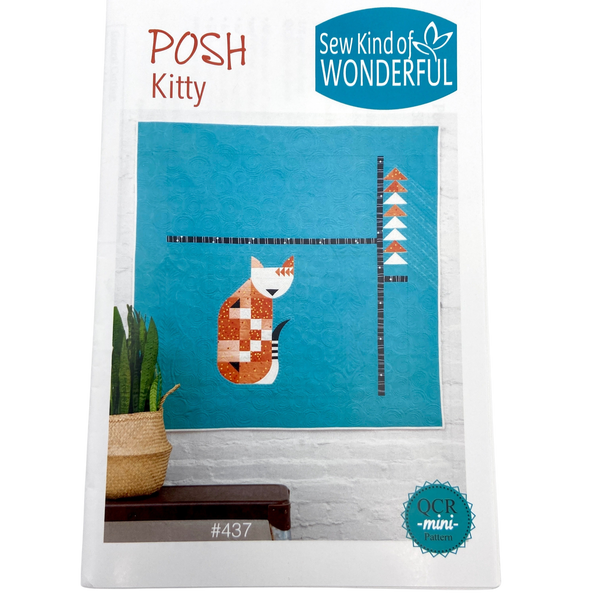 Posh Kitty | Sew Kind of Wonderful | Quilt Pattern