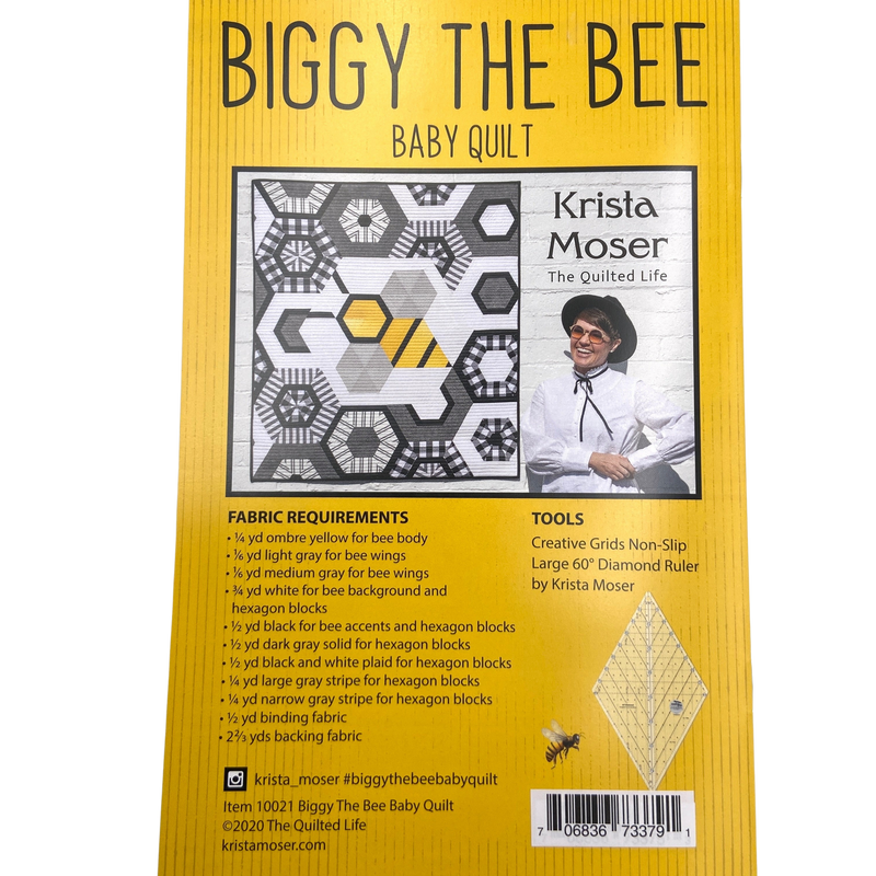 Biggy the Bee | The Quilted Life | Quilt Pattern