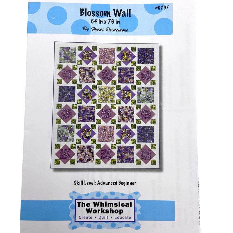 Blossom Wall | The Whimsical Workshop | Quilt Pattern
