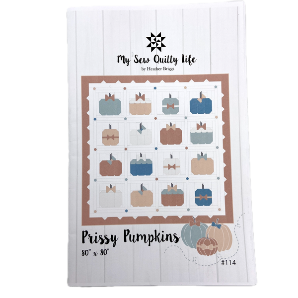 Prissy Pumpkins | My Sew Quilty Life | Quilt Pattern