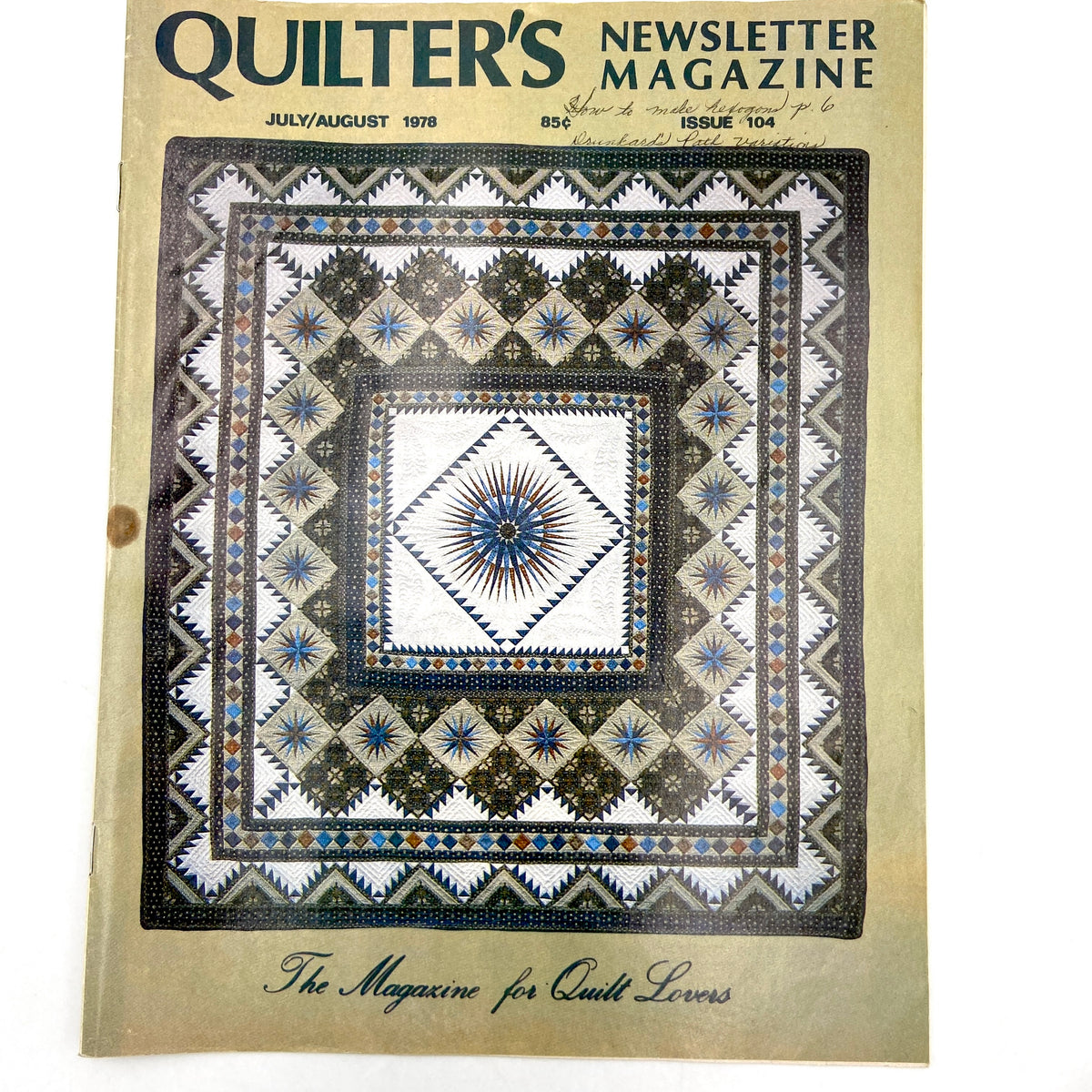 Quilter's Newsletter Magazine | Back Issues 100-199 | Choose Your Favo