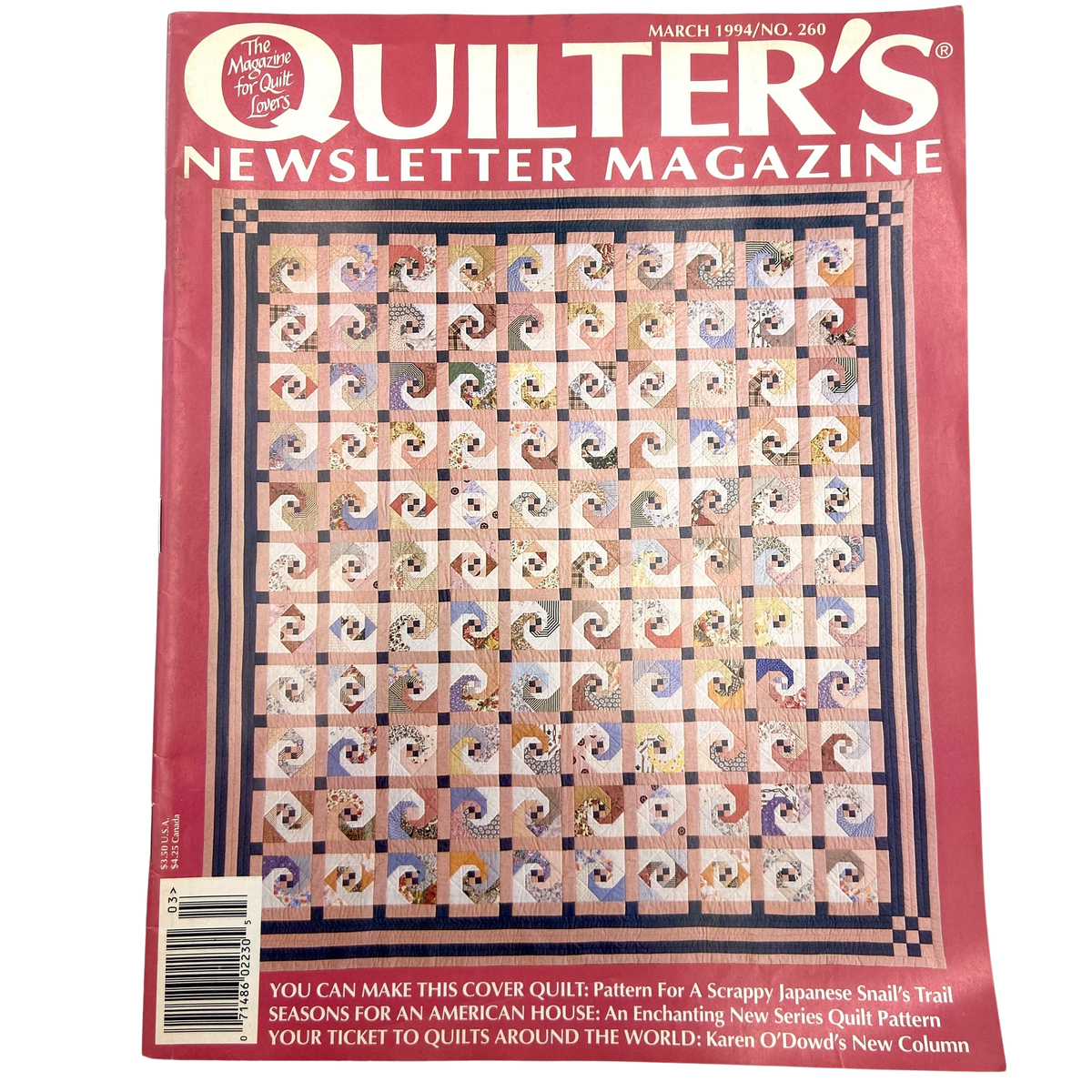 Quilter’s newsletter magazine 13冊セット　※12 Quilter's Newsletter Magazine | Back Issues 200-299 | Choose Your Favo