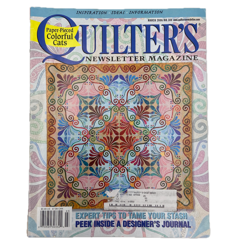 Quilter's Newsletter Magazine | Back Issues 300-399 | Choose Your Favorite