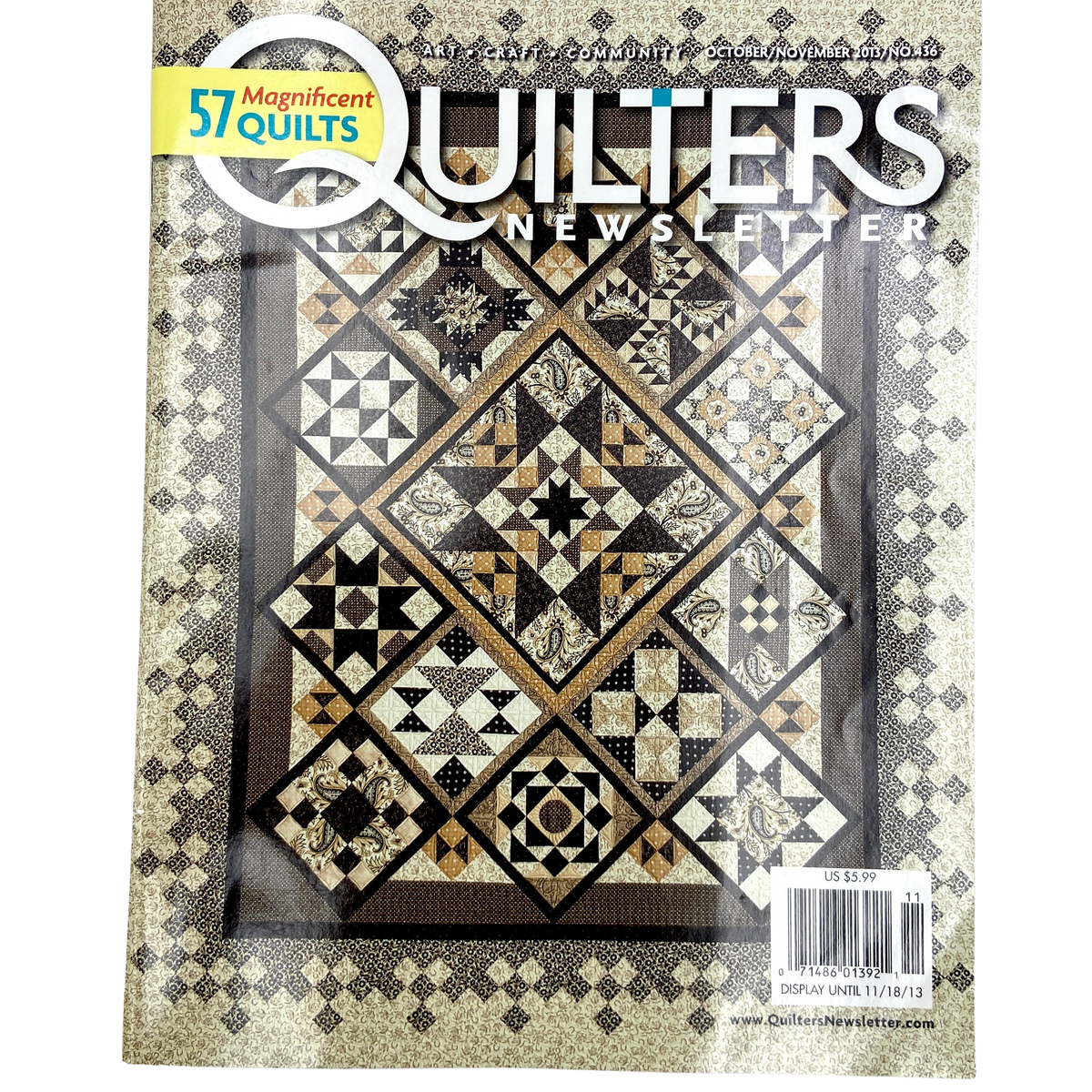Quilter's Newsletter Magazine | Back Issues 400-499 | Choose Your Favo