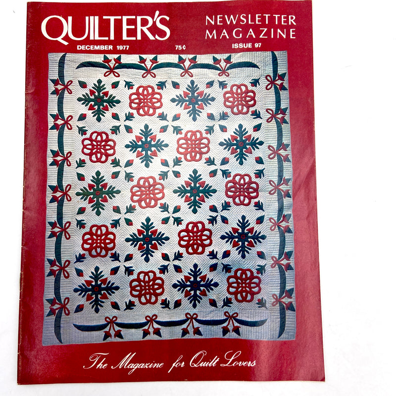 Quilter's Newsletter Magazine | Back Issues 1-99 | Choose Your Favorite