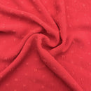 Red Pepper | Clip Dot Woven