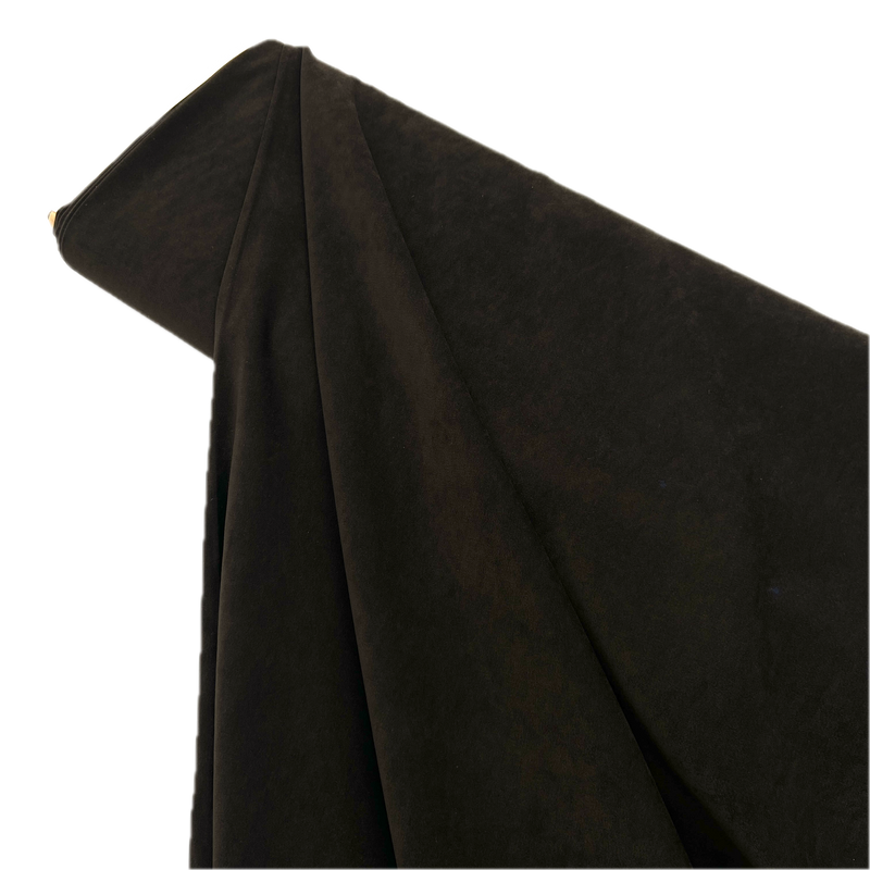 Dark Brown | Satin Back Moleskin