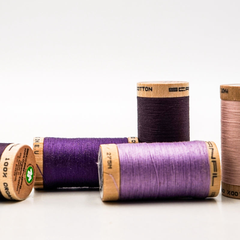 Scanfil Organic Cotton Thread | 30 wt | 34 Colors