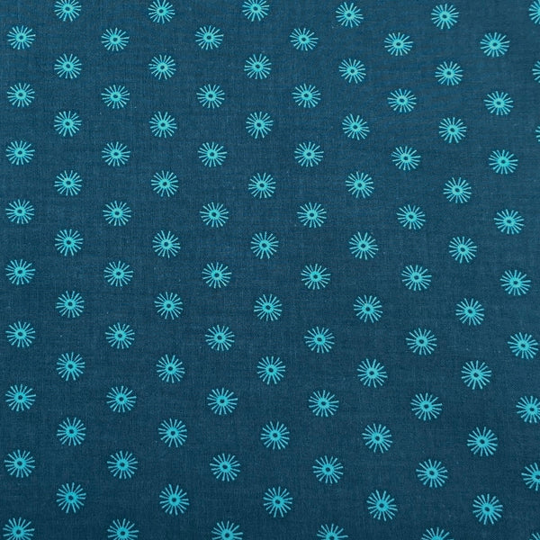 Sea Urchin, Deep | Kujira & Star | Quilting Cotton | RARE, OUT OF PRINT