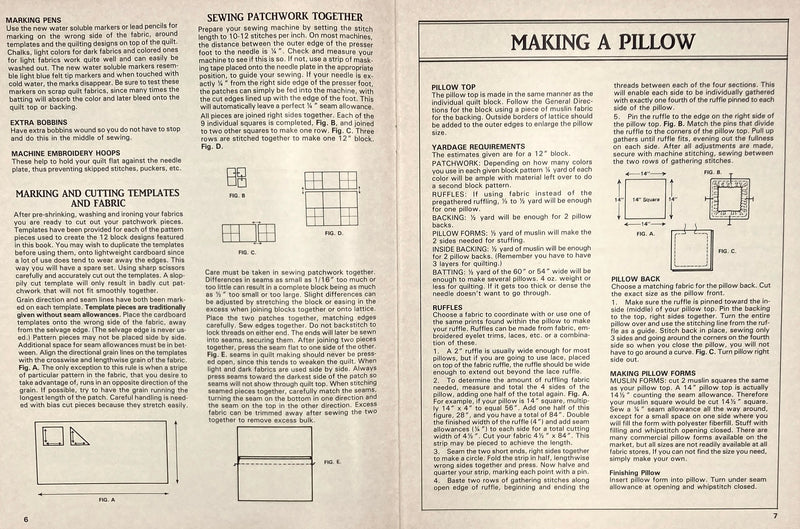 Simple Machine Patchwork From Pillows to Quilts | Book