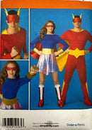Simplicity 2565 | Adult Superhero Costume | Sizes 8-18