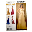 Simplicity 3735 | Adult Dress | Size 4-12