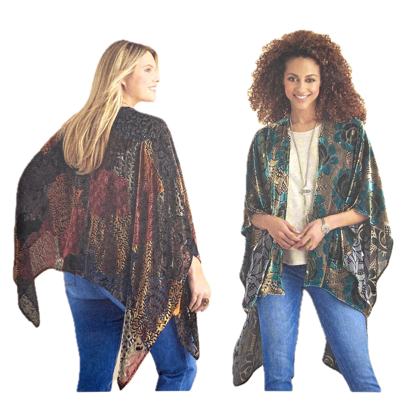 Simplicity 8419  | Adult Wrap With Variations | Size XS - XL