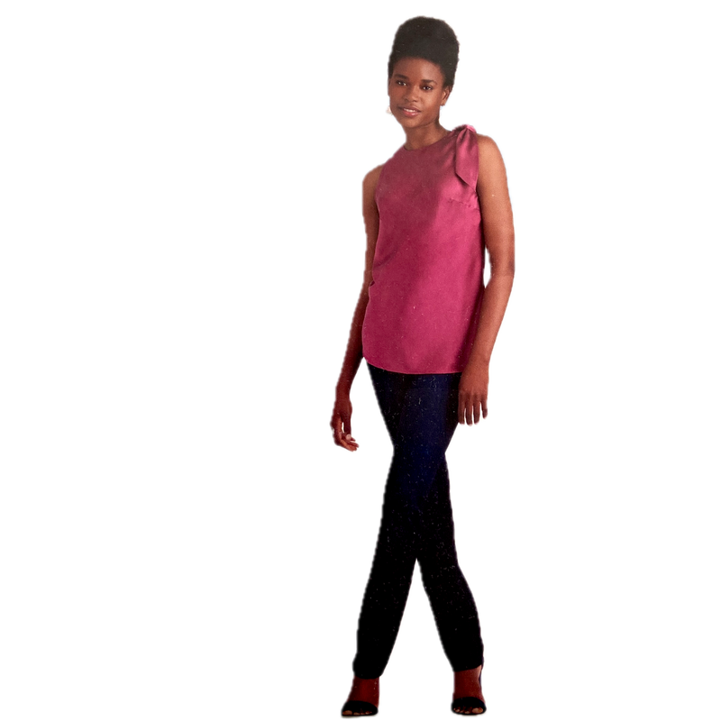 Simplicity R10429  | Adult Top With or Without Neck Ties | Size 6-14