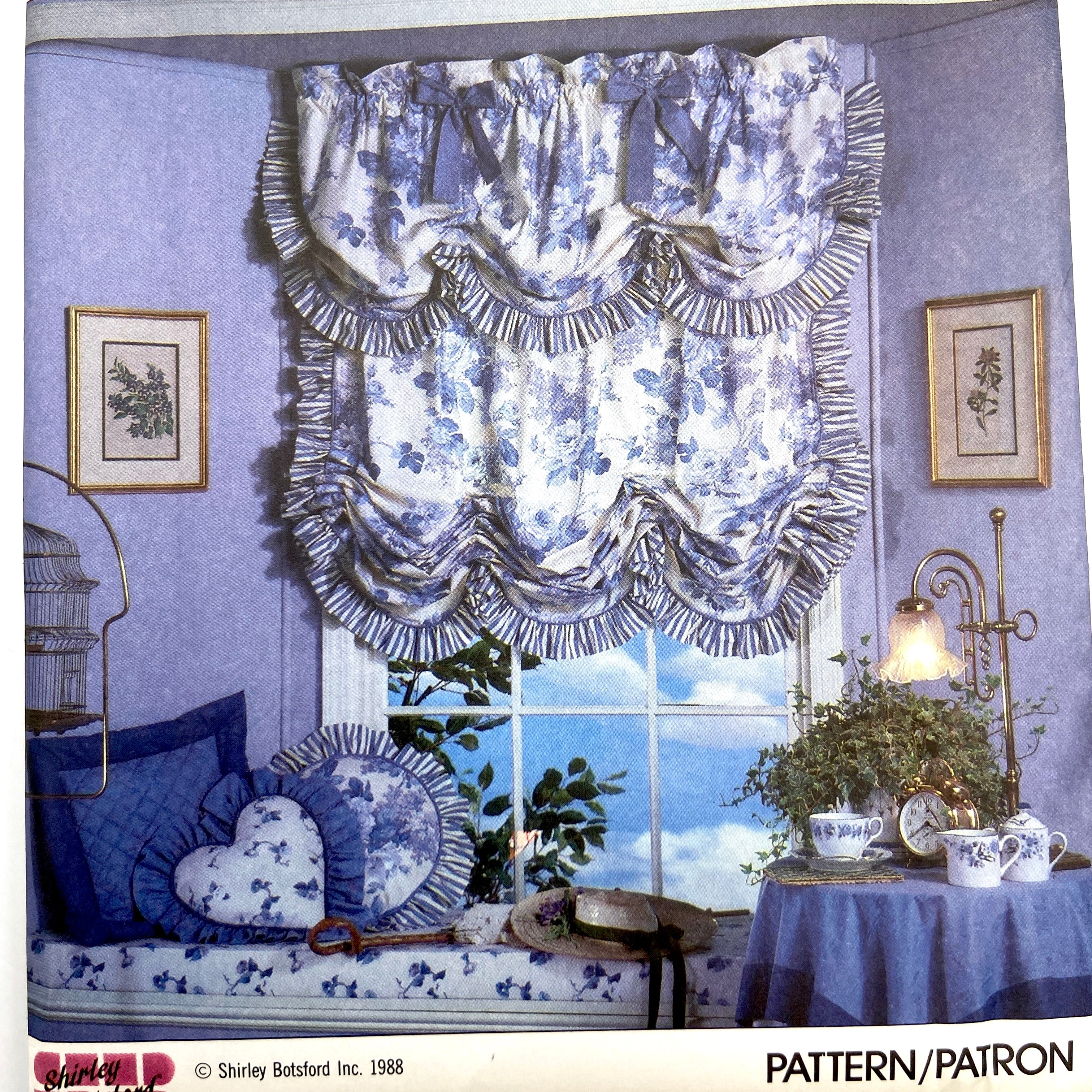 Simplicity 8939 | Balloon Curtains