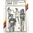 Stretch & Sew 958 | Hidden Placket Rugby | Chest Sizes 21-31