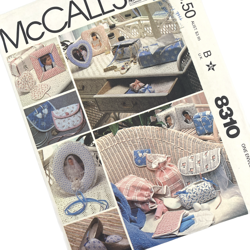 McCall's 8310 | Bazaar Package | Misc. Craft Patterns
