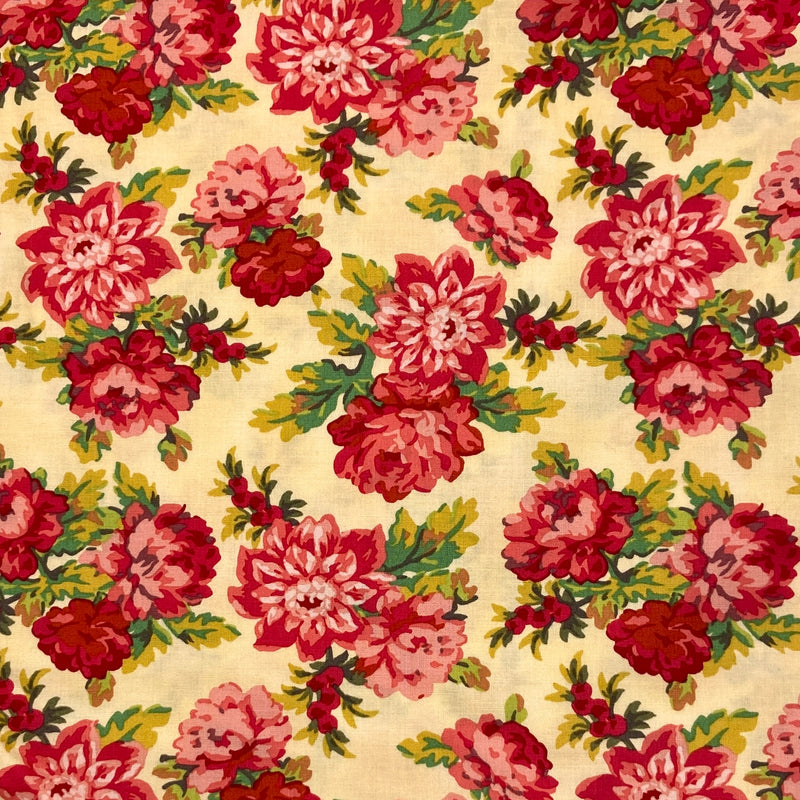 Bloom Burst Yellow | Sweet Beginnings | Quilting Cotton