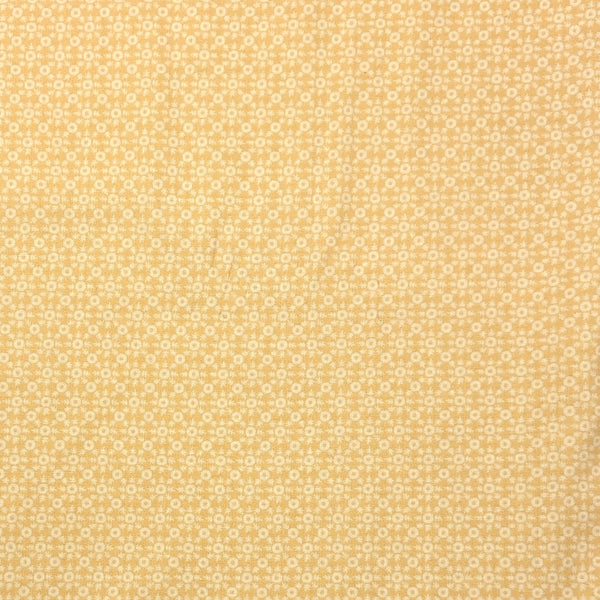 Sun Wheel Yellow | Sweet Beginnings | Quilting Cotton