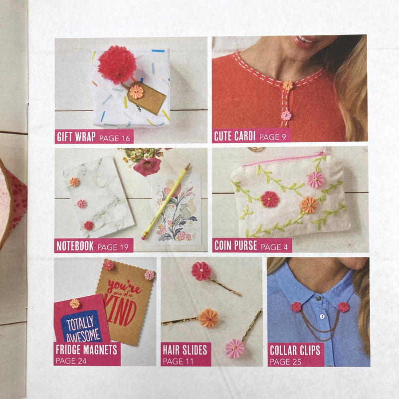 Sweetest Notion Spring Makes & Ideas to Embellish With Buttons | Book